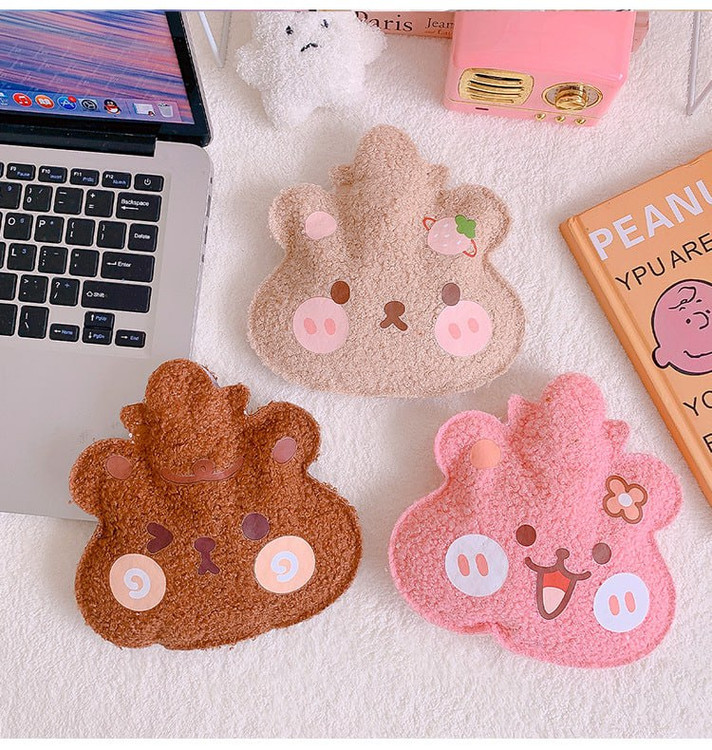 کیسه آبگرم فانتزی طرح حیوانات پولیشی شکوفه گیلاس