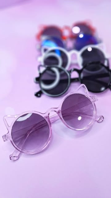 عینک بچگانه فانتزی شیک شکوفه گیلاس 🕶️👶