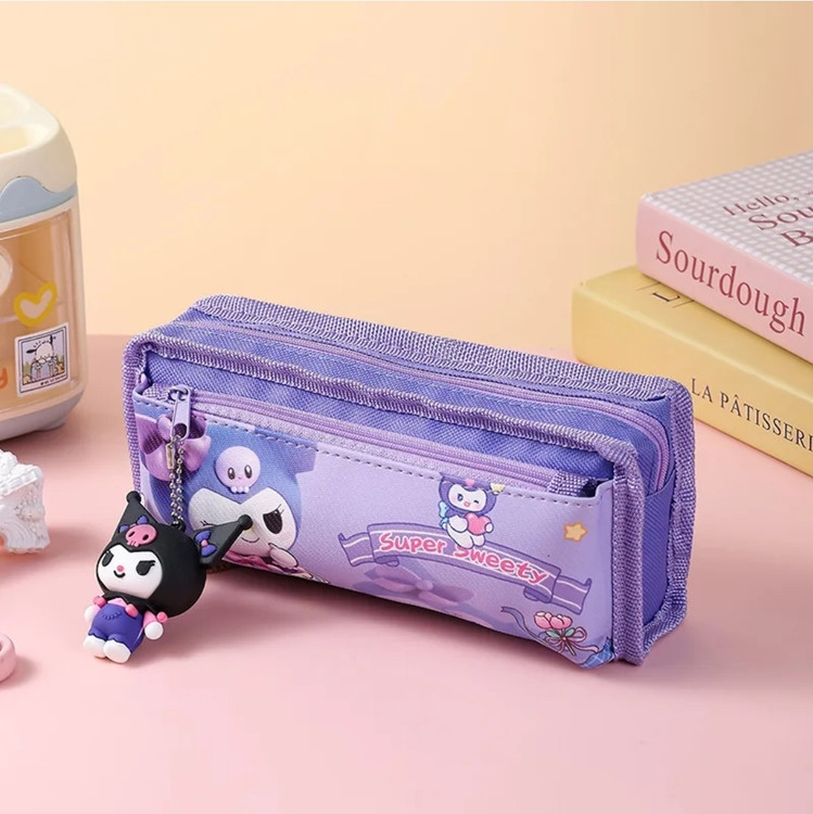 جامدادی جادار فانتزی مدل کرومی با کیفیت دوخت عالی و طراحی خاص💎📚