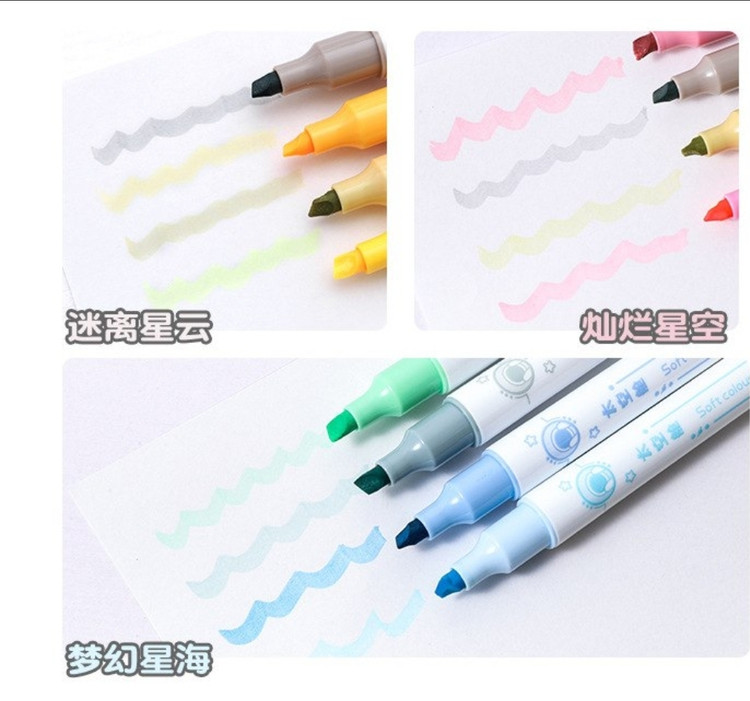 ماژیک علامت گذار غلطکی فانتزی مخصوص تزیین بولت ژورنال و اسکرپ بوک شکوفه گیلاس