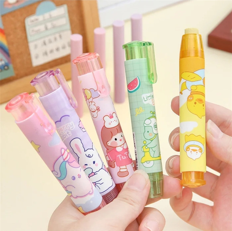 پاکن اتودی فانتزی مدل مدادی با مغزی یدک اضافه مخصوص طراحی و نوشتن